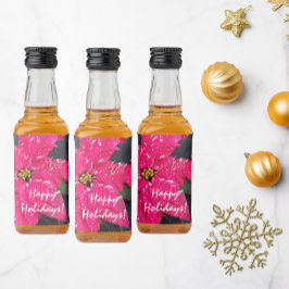 Feriado de Poinsettias Variado Vermelho