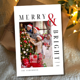 Feriado de Script Moderno do Cartões de foto de Na