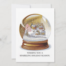 Feriado em aleitamento - Cartão de Natal