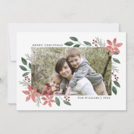 Feriado Floral - Cartões de foto de Natal