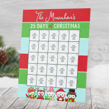 Feriado Owls 25 dias de atividade natalícia