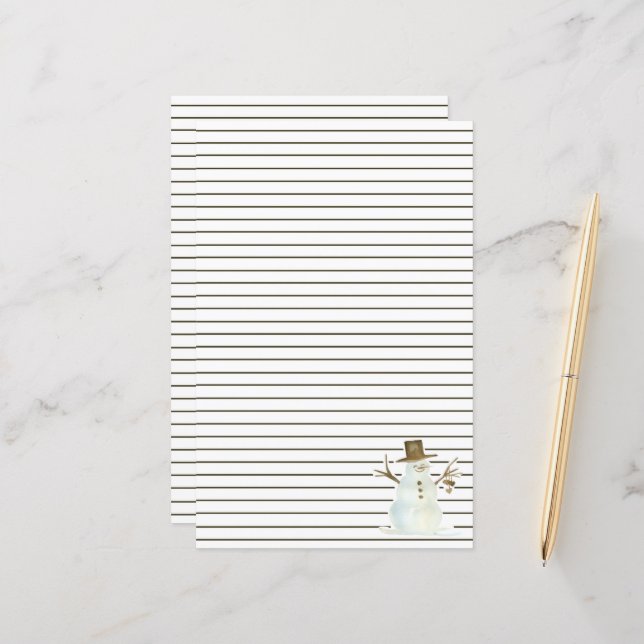 Feriado Personalizado Marrom em Linda de Natal (Frente/Verso In Situ)