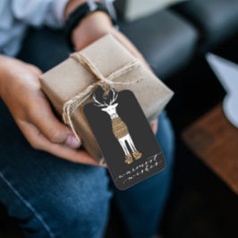 Feriado Preto de Veado | Etiquetas para presentes