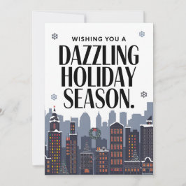 Feriado surpreendente - Cartão de Natal