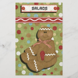 Feriados de Gingermore Recebem Binder-Divider