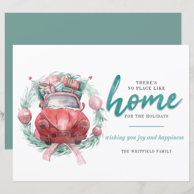 Feriados de Natal De Orçamento Não Há Lugar Como C (Frente/Verso)