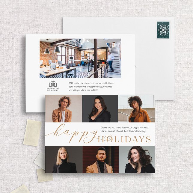 Feriados felizes 6 Cartão de Feriado Empresarial d (Criador carregado)