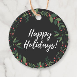 Feriados Felizes Favorecer Etiquetas