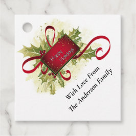 Feriados Felizes Favorecer Etiquetas