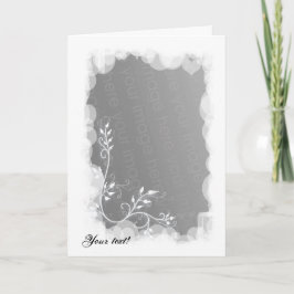 Férias Brancas! Cartão de Natal