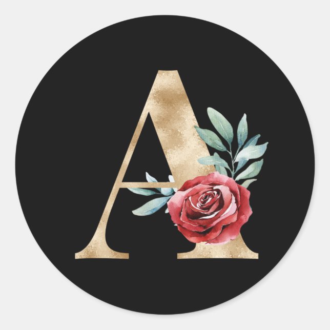 Férias de inverno iniciais adesivo letra A (Frente)