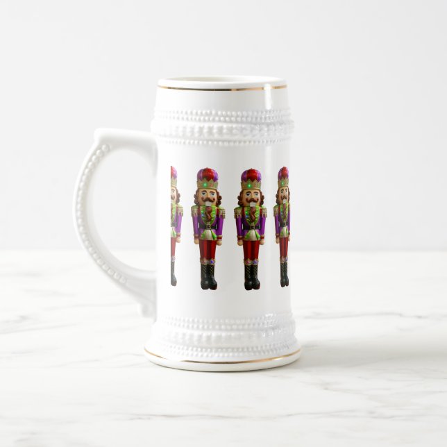 Férias De Natal De Caneca de cerveja Nutcracker (Esquerda)