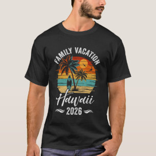 Férias em Família 2026 Vintage Havaí Camisas Combi