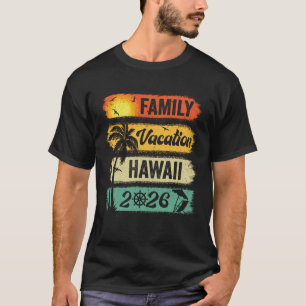 Férias em Família no Havaí 2026 Camisas de Grupo E