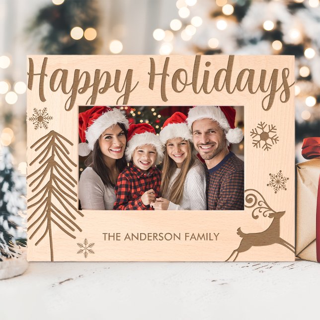 Férias Felizes Natal Familiar Personalizado (Criador carregado)