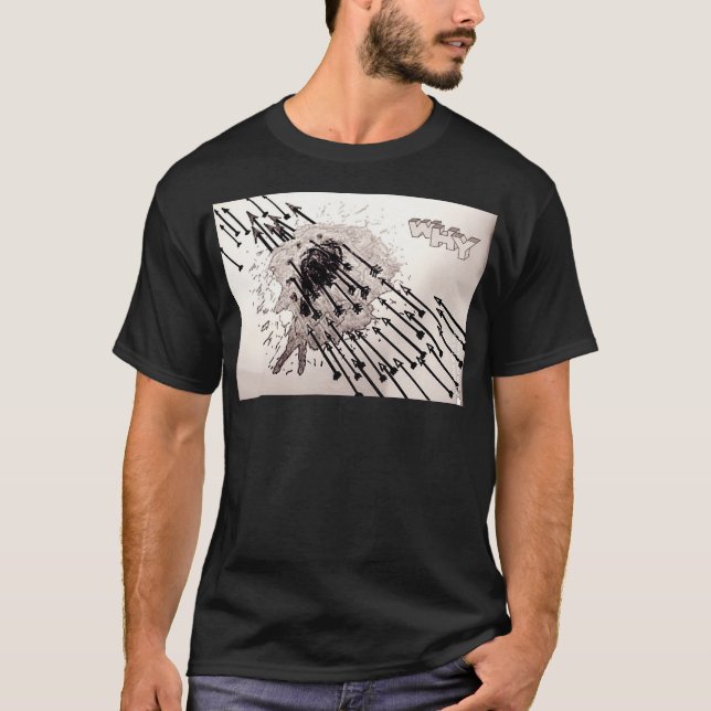 ferida suave do coração T-Shirt (Frente)