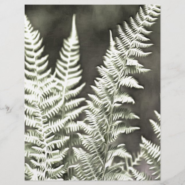 Fern Artístico Abstrato (Frente)