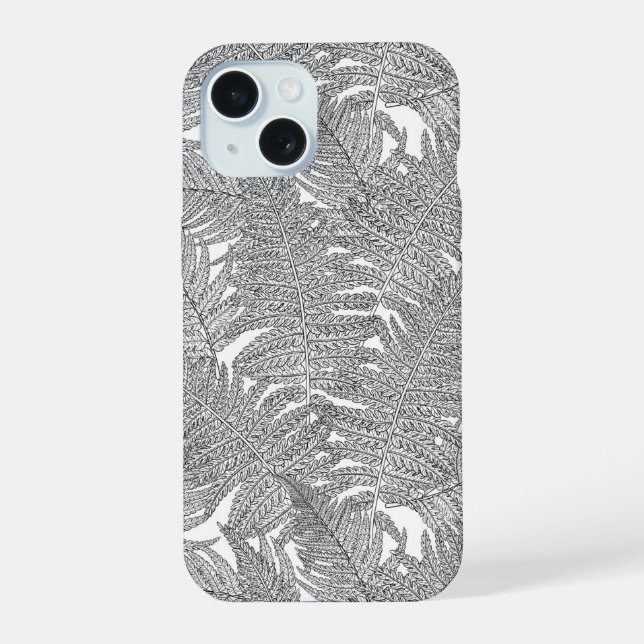 Fern em preto e branco (Verso)