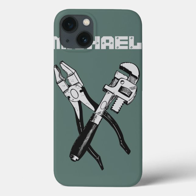 FERRAMENTAS capas de monograma personalizadas (Verso)