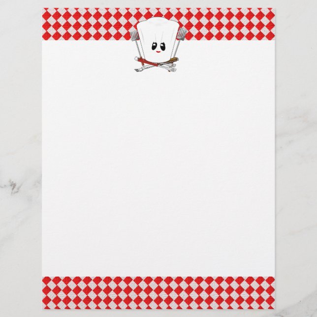 Ferramentas de CHURRASCO e chapéu do Chef de Mesa  (Frente)