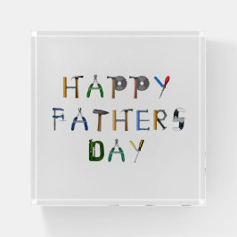 Ferramentas de Dia de os pais Feliz Peso do Papel