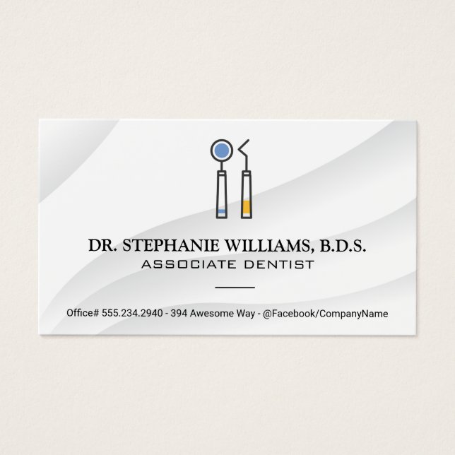 Ferramentas dentárias | Odontologia (Frente)