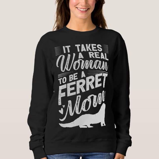 Ferret Mãe Camisetas Excelente Para Ferret (Frente)