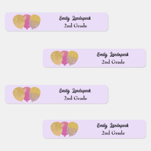 Ferro em etiquetas de balões do Partido das Leves