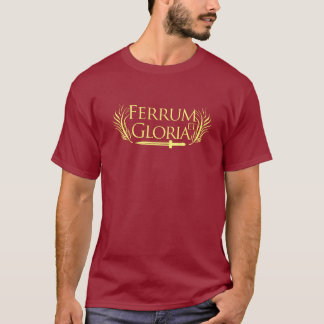 Ferrum e t-shirt do gladiador de Gloria