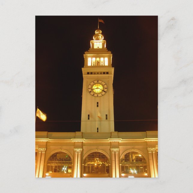 Ferry Bldg. Cartão Postal (Frente)