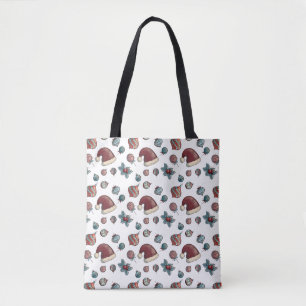 FesfesSanta Hat e Kandy Tote de Natal