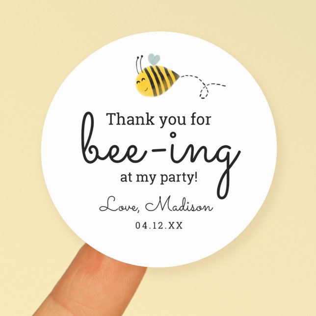 Festa Bumble Bee Obrigado A Favorecer Etiquetas (Criador carregado)