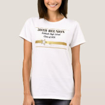 Festa! Camisa personalizada de Reunião de Turma de