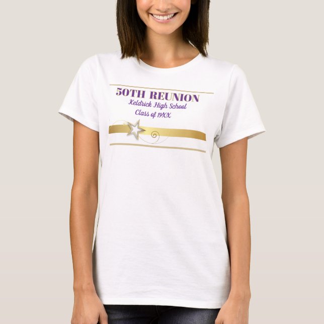 Festa! Camisa personalizada de Reunião de Turma de (Frente)