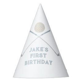 Festa Chapéu de aniversário de golfe azul