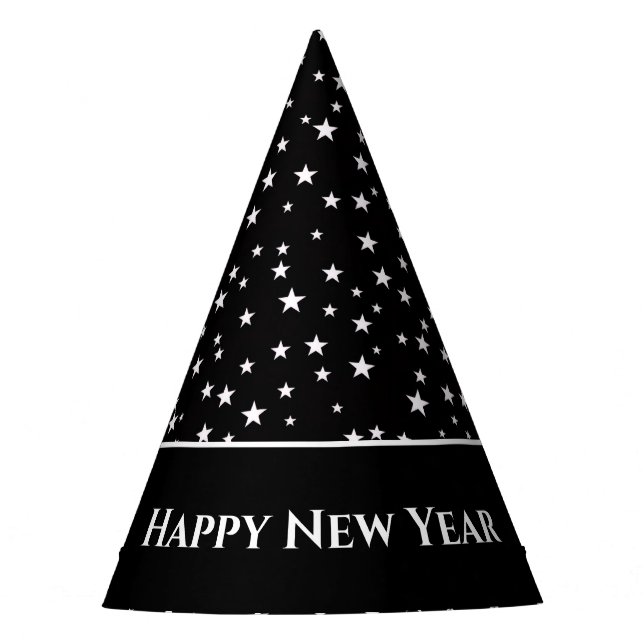 Festa Chapéu de Ano Novo Estrelas (Frente)