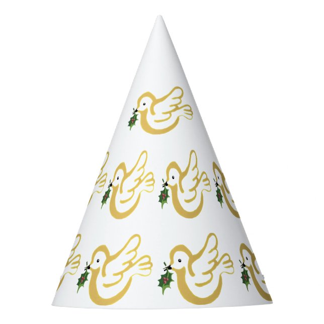 Festa Chapéu de festas de paz de Natal (Frente)