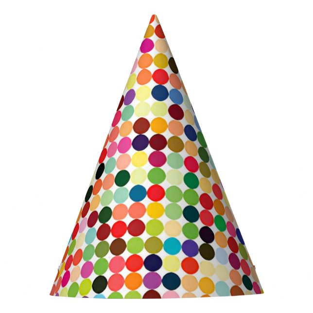 Festa Chapéu de Partido de Pontos de Pixel (Frente)