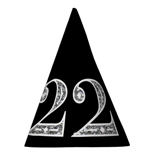 Festa Chapéu do Partido da Véspera de ano novo Silver Gl (Direita)