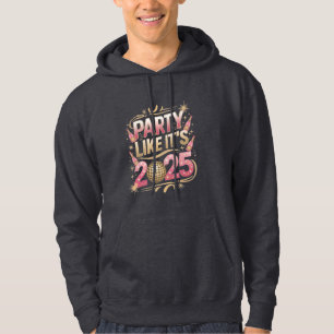 Festa como se fosse uma camiseta básica de capuz d