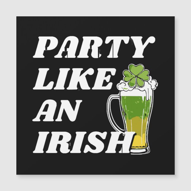 Festa como um Irlandês (Frente)