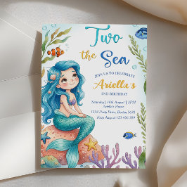 Festa da Sereia Dois Para o Mar Sereia 2º Convite