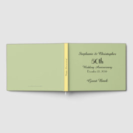 Festa de 50 anos do Livro de Convidados Personaliz