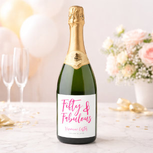 Festa de 50 Anos Rosa Moderno e Fabuloso