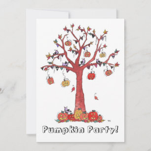 Festa de Abóbora, Convite para Festas de Halloween