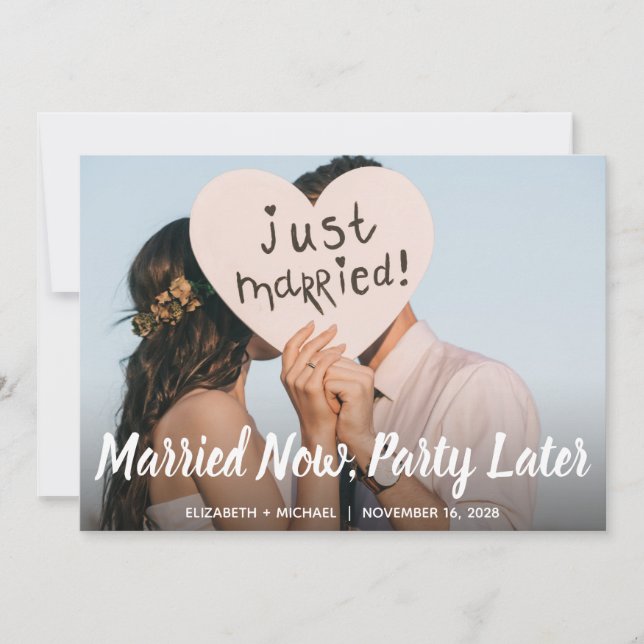 Festa de Agora Casada Depois do Casamento de Elope (Frente)