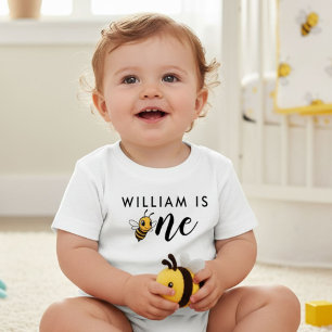 Festa de aniversário 1rua Bee Day Baby T-Shirt