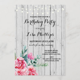 Festa de aniversário, 40º Convite para Madeira Plá