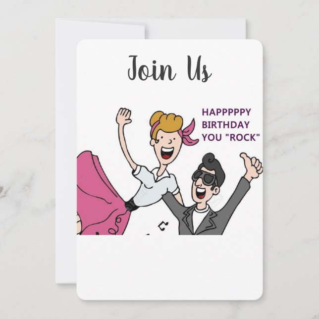 ***FESTA DE ANIVERSÁRIO ADULTA*** CONVITE (Frente)