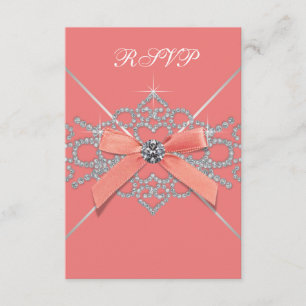 Festa de aniversário coral RSVP do doce 16 dos